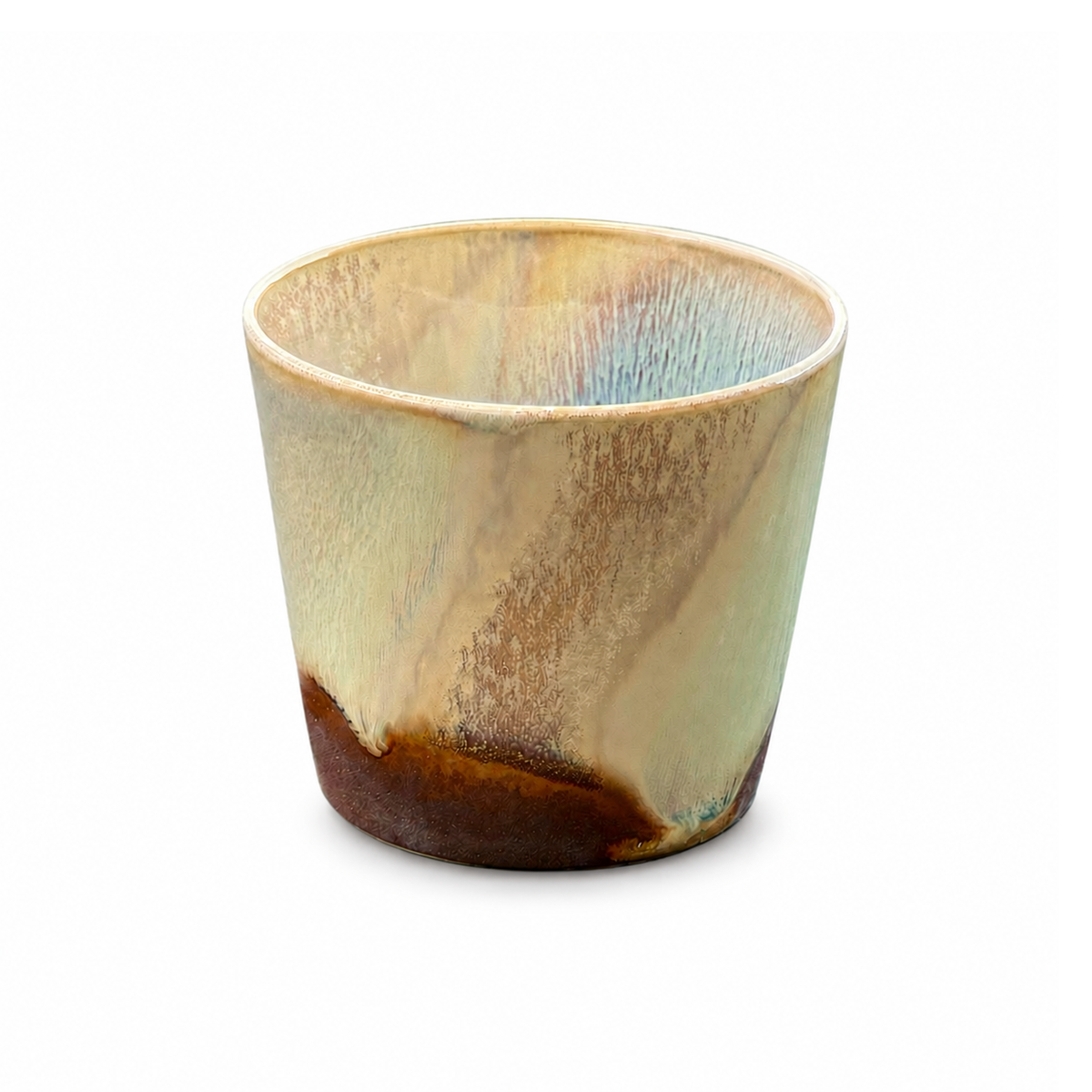 Amber Flow — front on white background